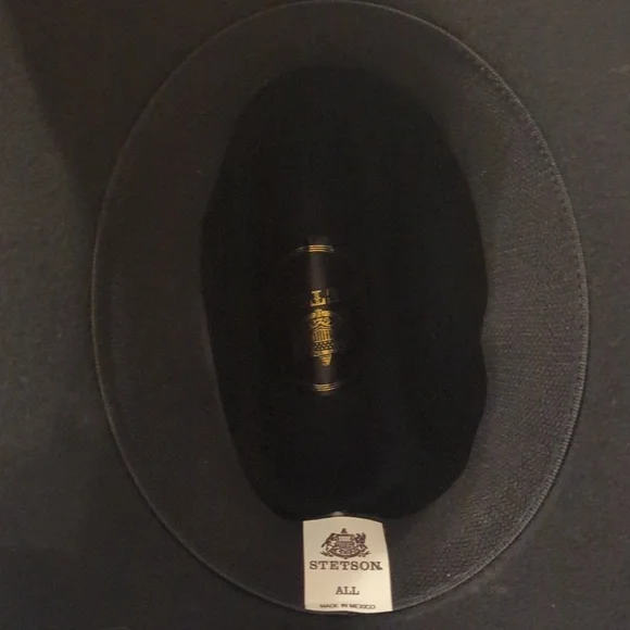 Black Stetson rodeo Jr. youth size - Picture 2 of 6